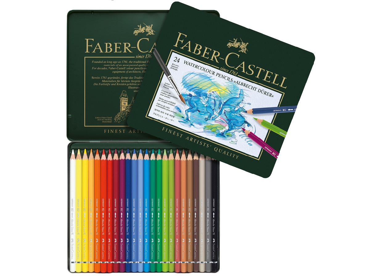 Watercolour pencil Albrecht Dürer tin of 24